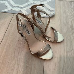Gold Steve Madden heels